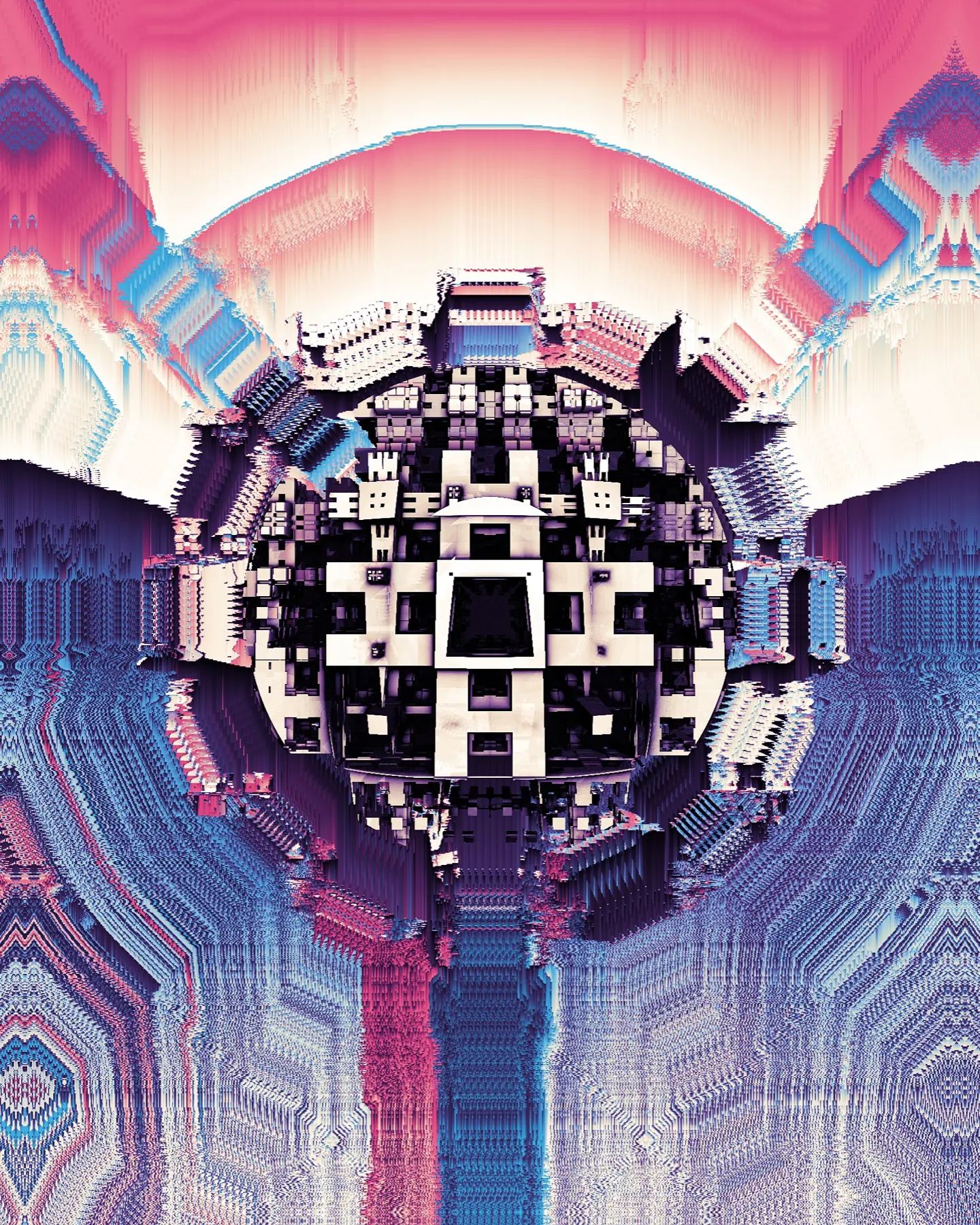 Digital future fortress.#nfts #nftart #nftartist #nftcollectors #nftcollector #nftthailand #nftdrop #nftgiveaway #nftproject #digitalartist #glitchart #glitchartist #digitalart #designart #instart #instaart #instaartist #glitch #abstractartist #glitchart #glitchartist #flowart #generativeart #abstractartist